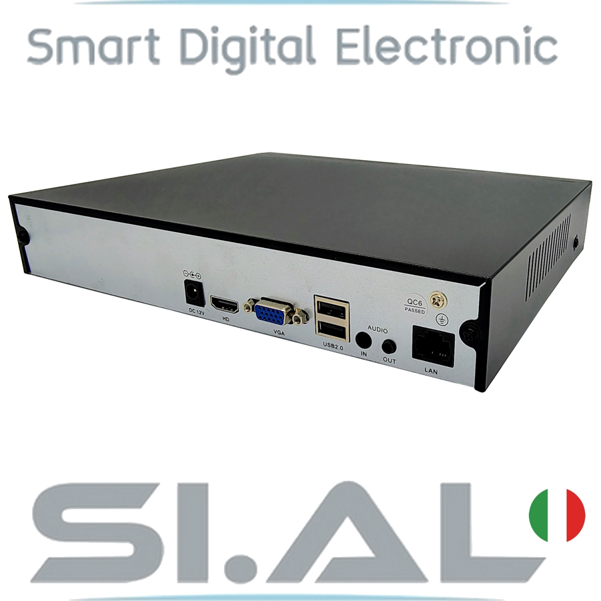 NVR 16 CANALI 8 MP con analisi video