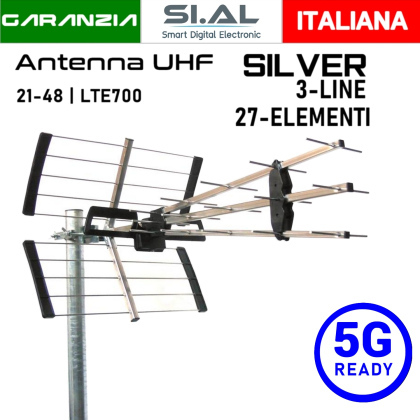 Antenna UHF 5G Ready 3-LINE 27 elementi Emme Esse