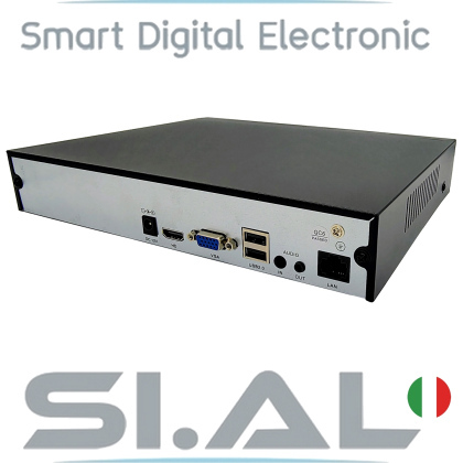 NVR 16 CANALI 8 MP con analisi video