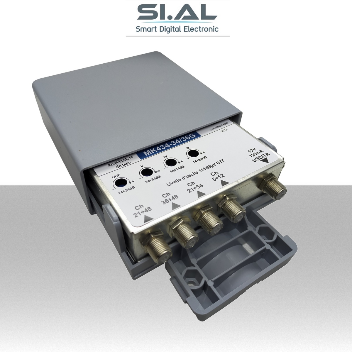 2429m amplificatore tv 4 ingressi 32dB