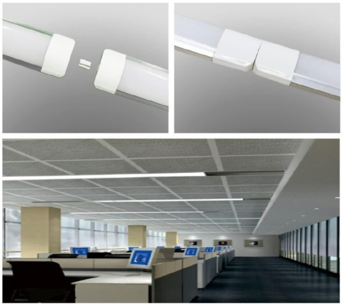 Collegamento in serie plafoniere LED lineari
