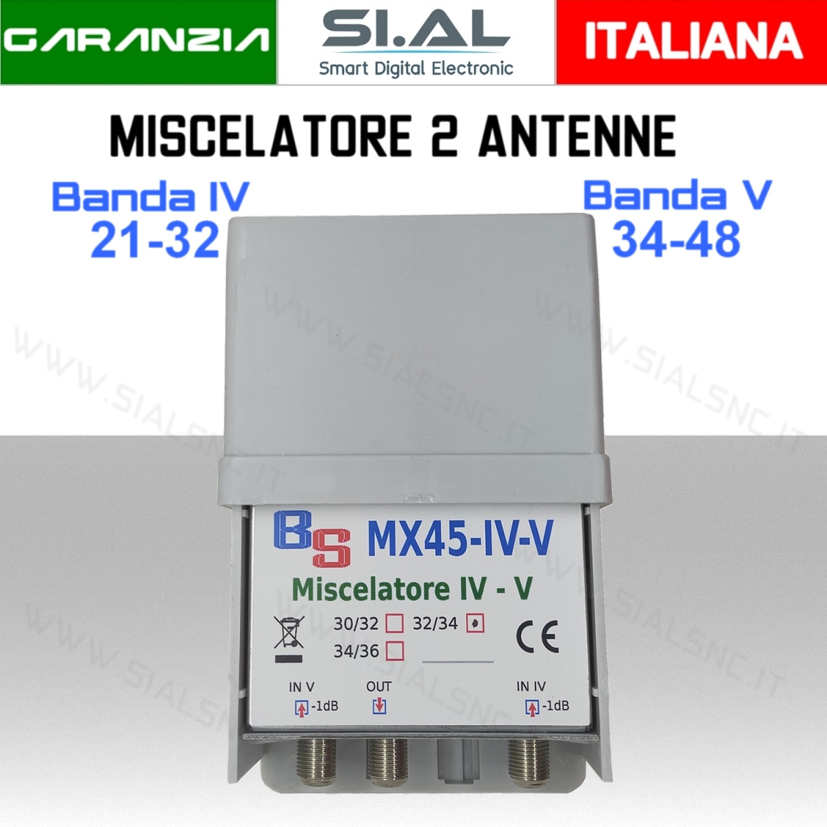 MX45-3234 Miscelatore 2 ingressi