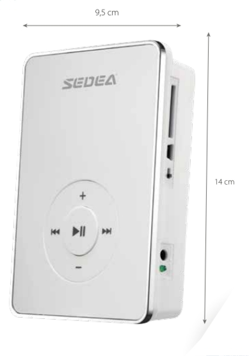 dimensioni campanello senza fili wireless a batterie