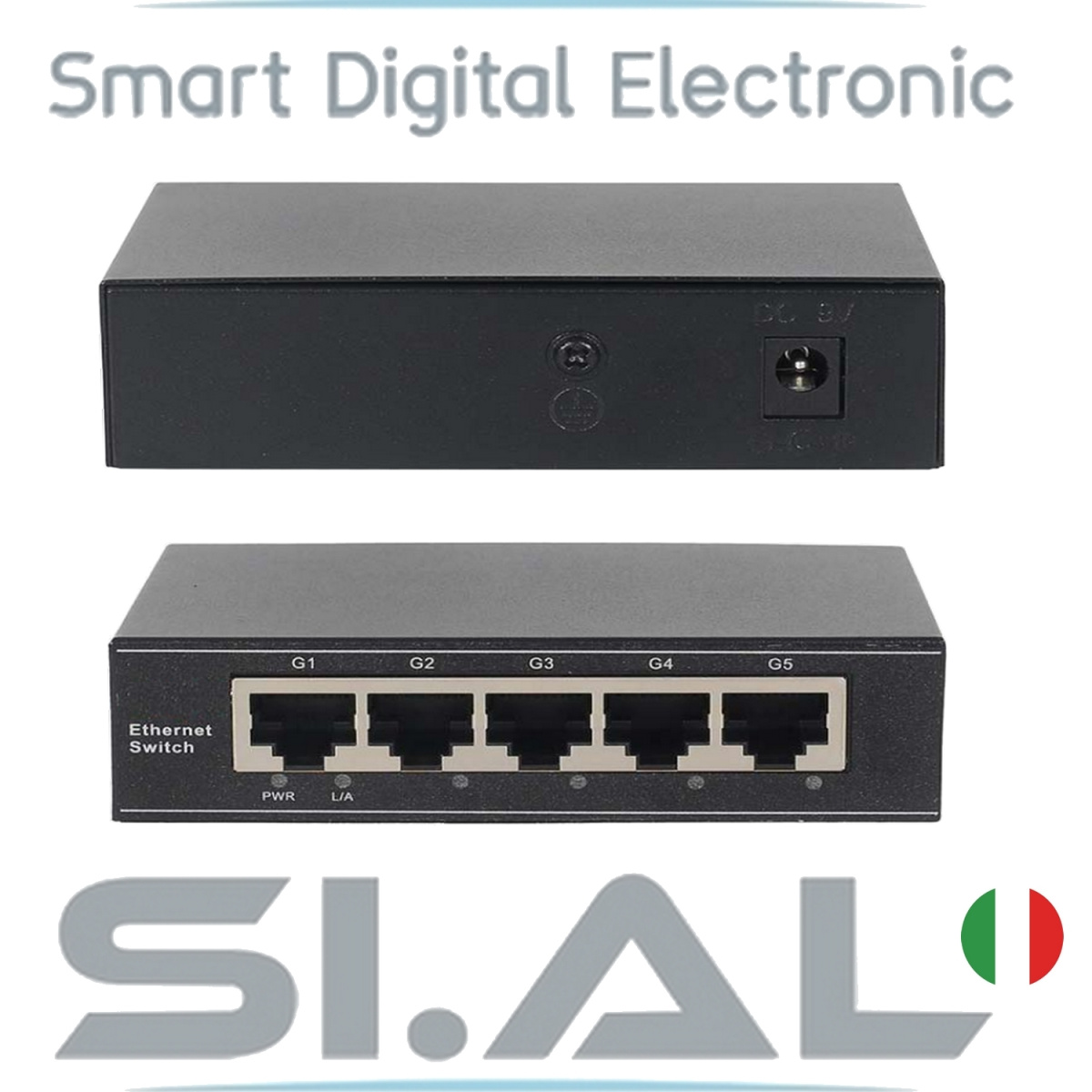 switch ethernet 5 porte gigabit H3005