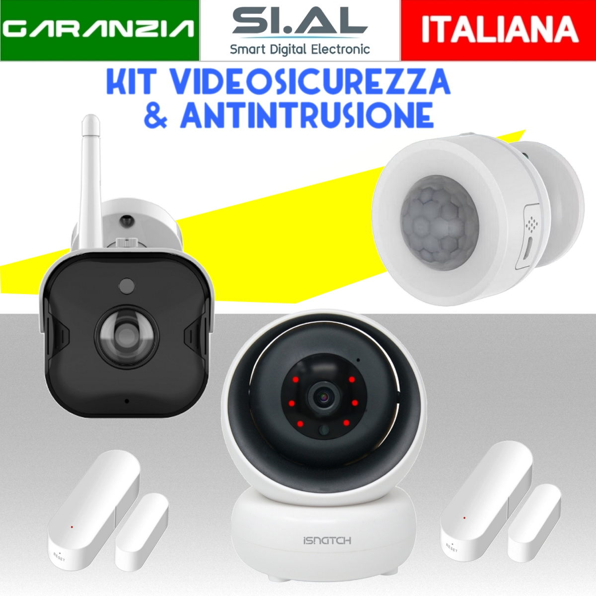 kit telecamera e sensore