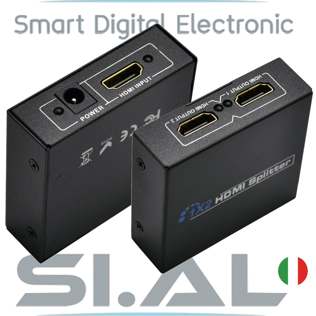 VA1597 splitter hdmi 1x2