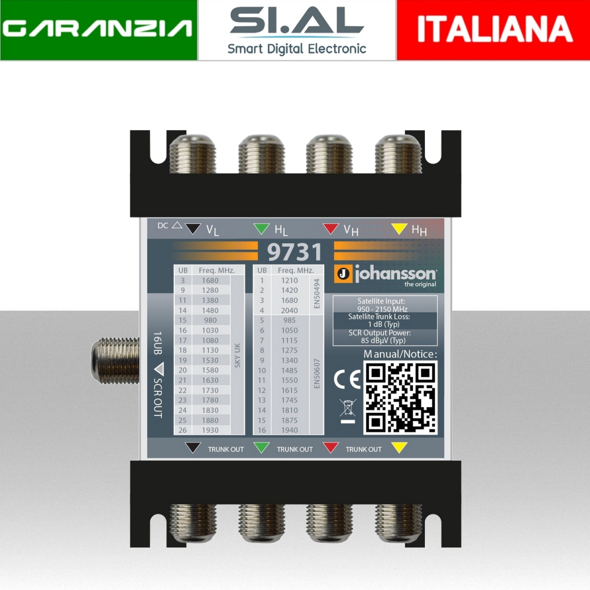 9731 johansson multiswitch dcss
