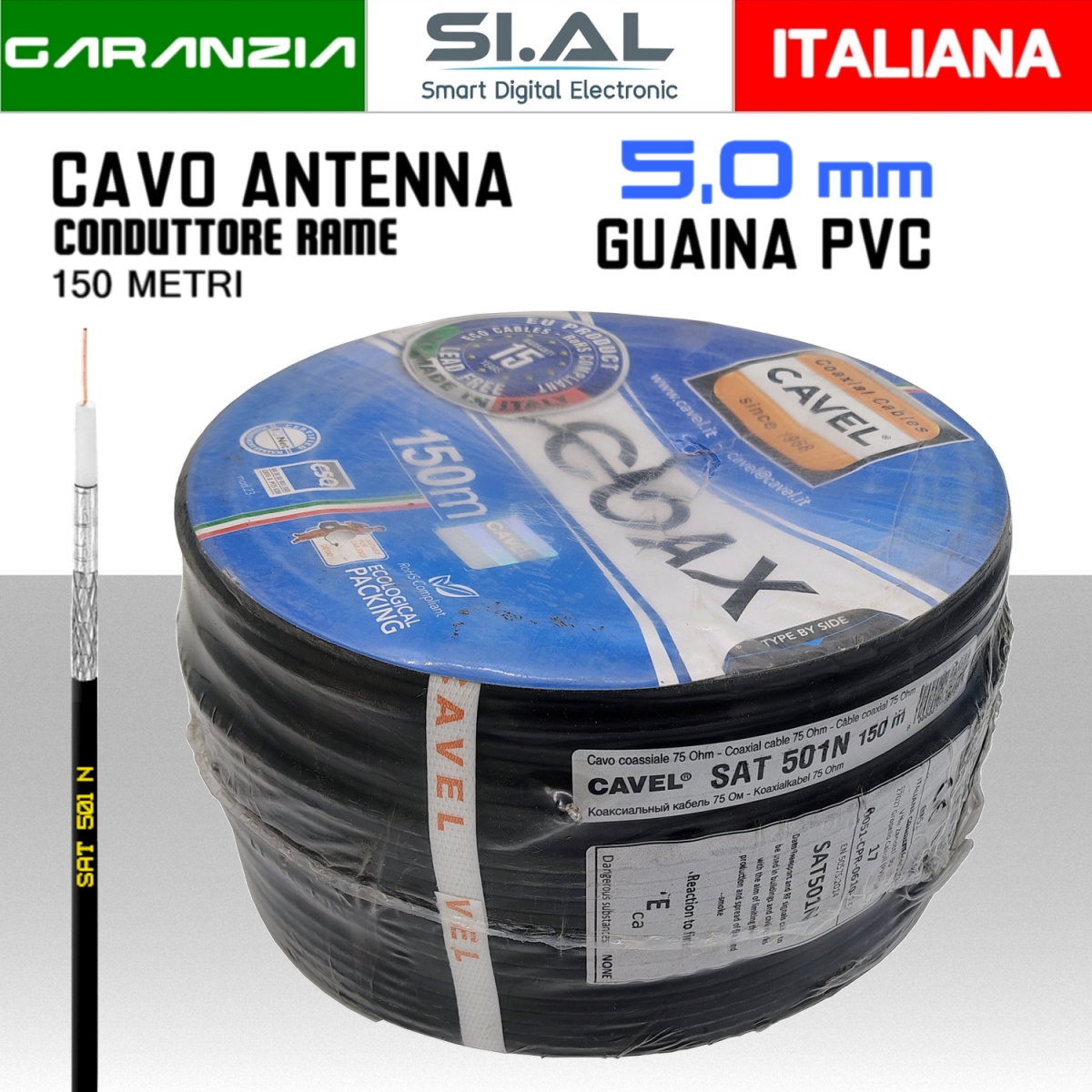 Cavel Sat501N da 5 mm