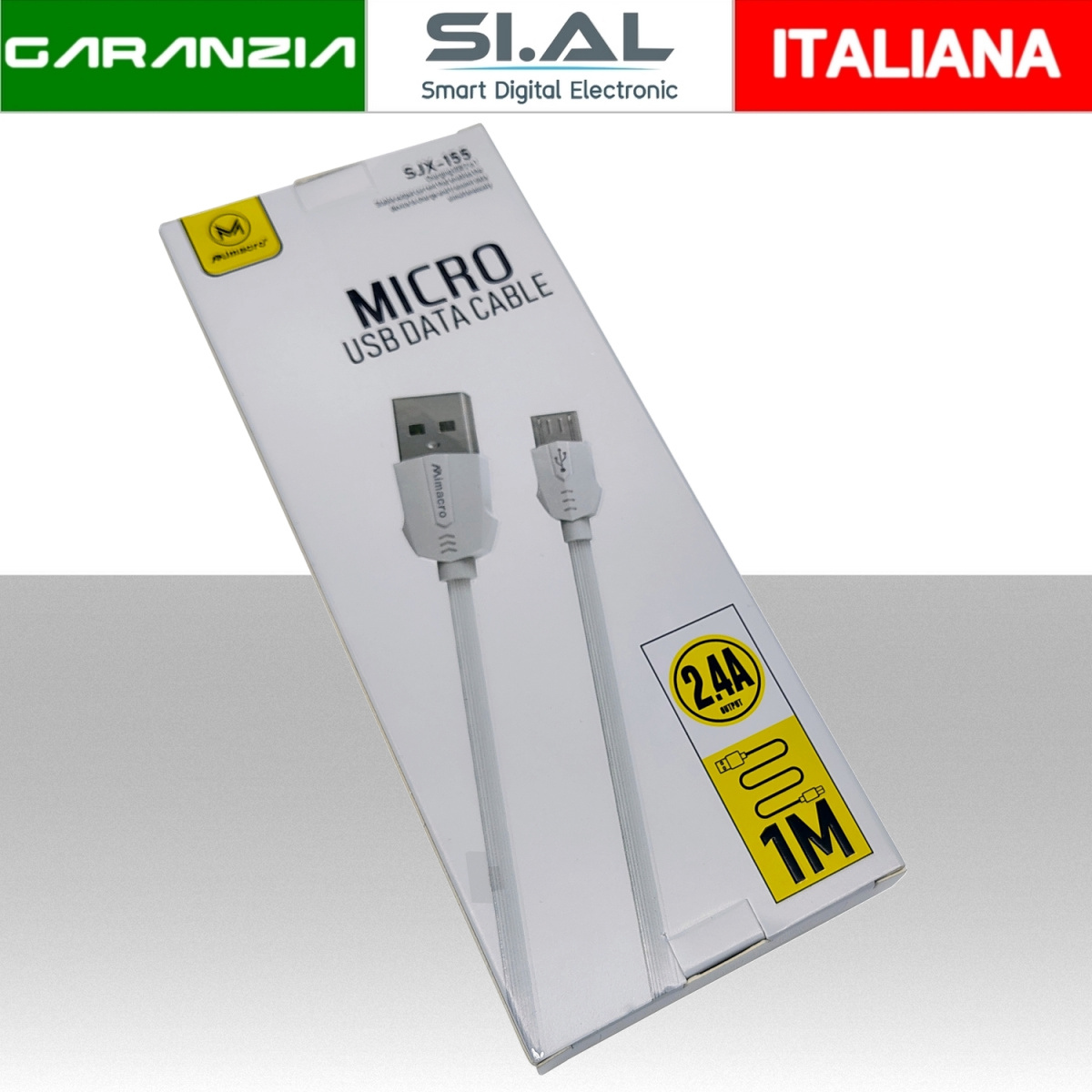 30-331 cave micro usb 2.4a da 1 metro