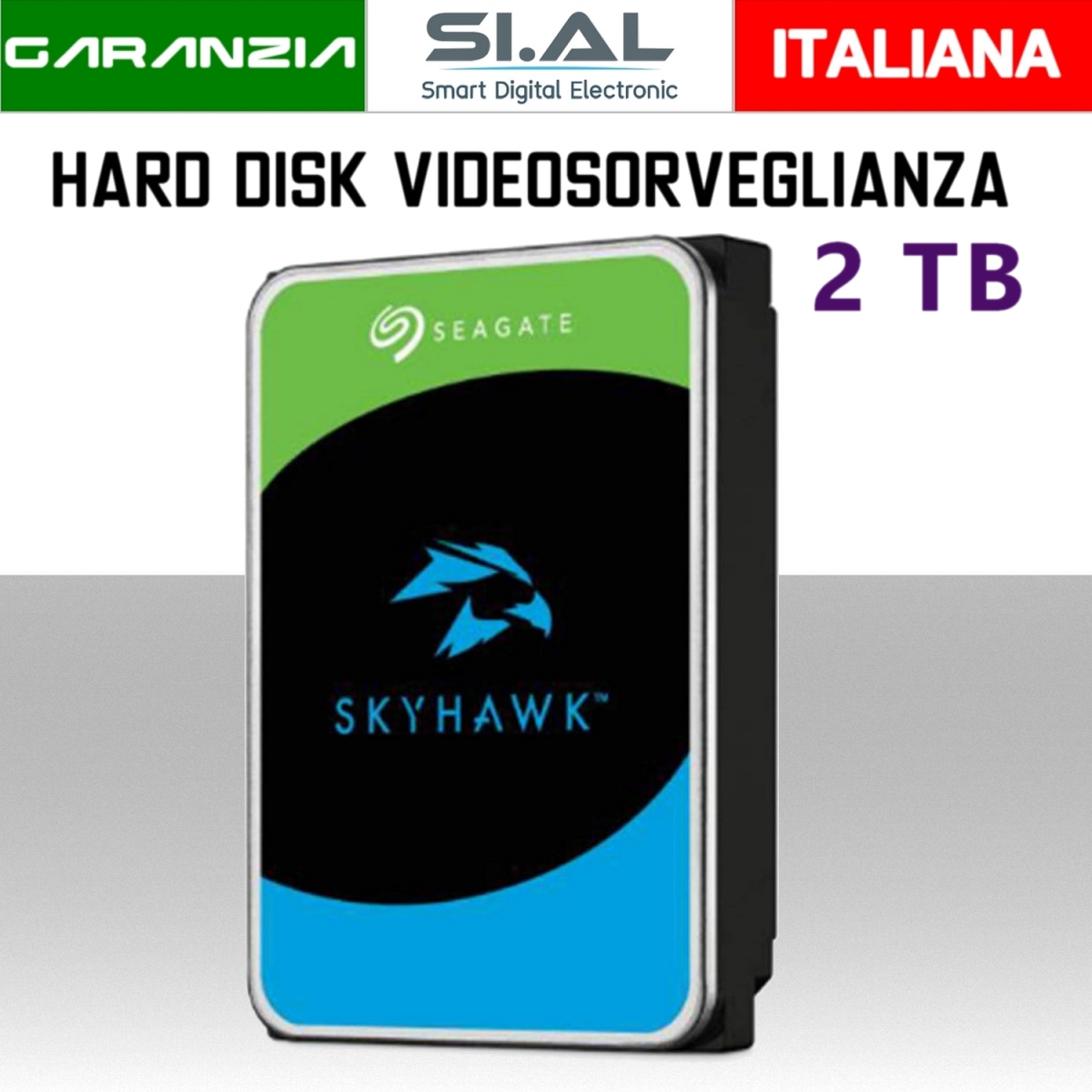 Hard Disk 2 tb per videosorveglianza