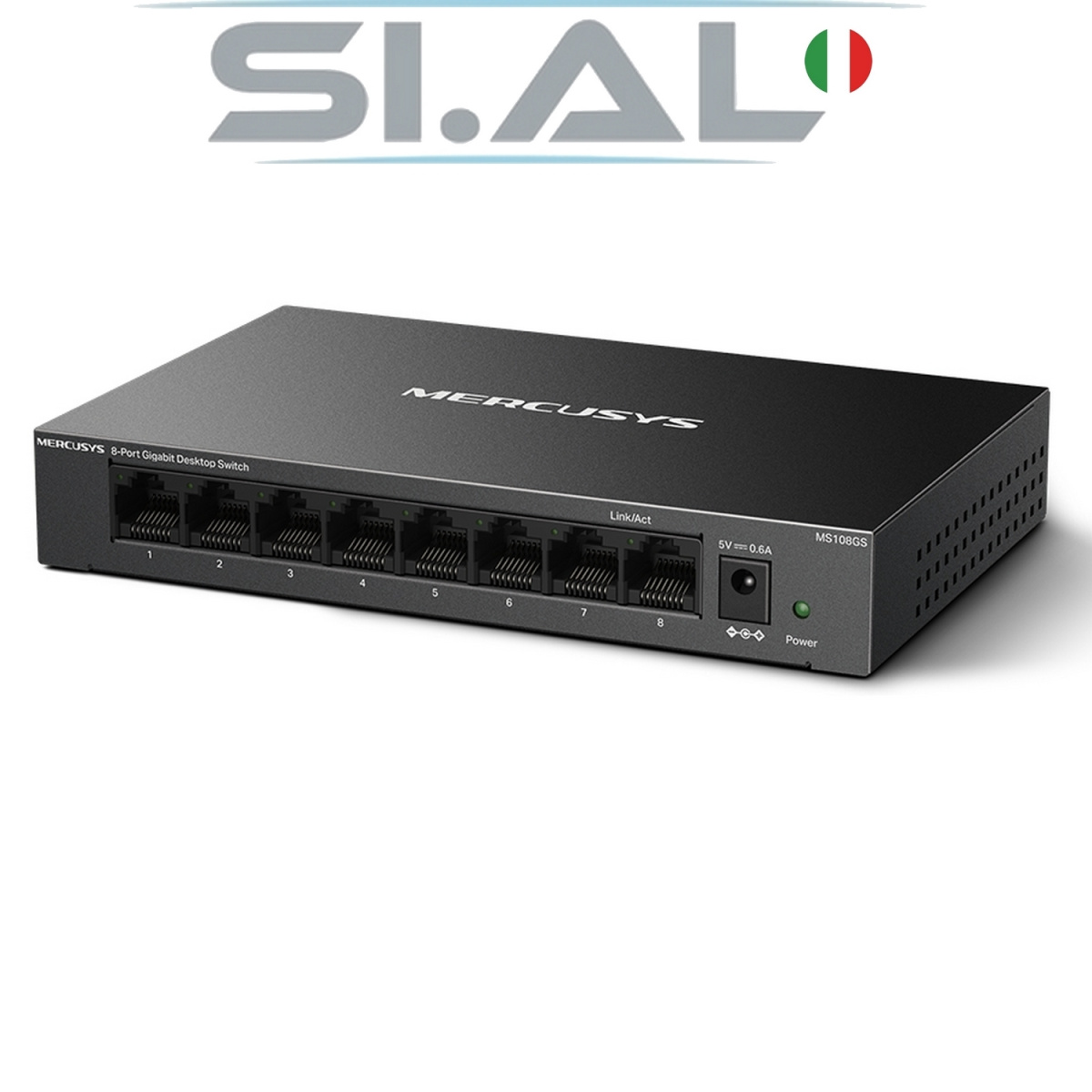 0524L switch ethernet 8 porte gigabit MERCUSYES