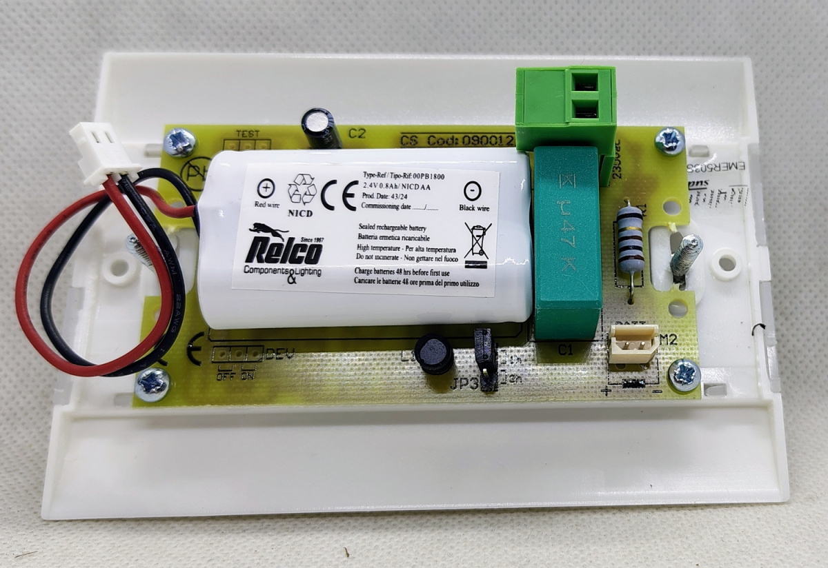 lampada emergenza 503 batteria ricaricabile