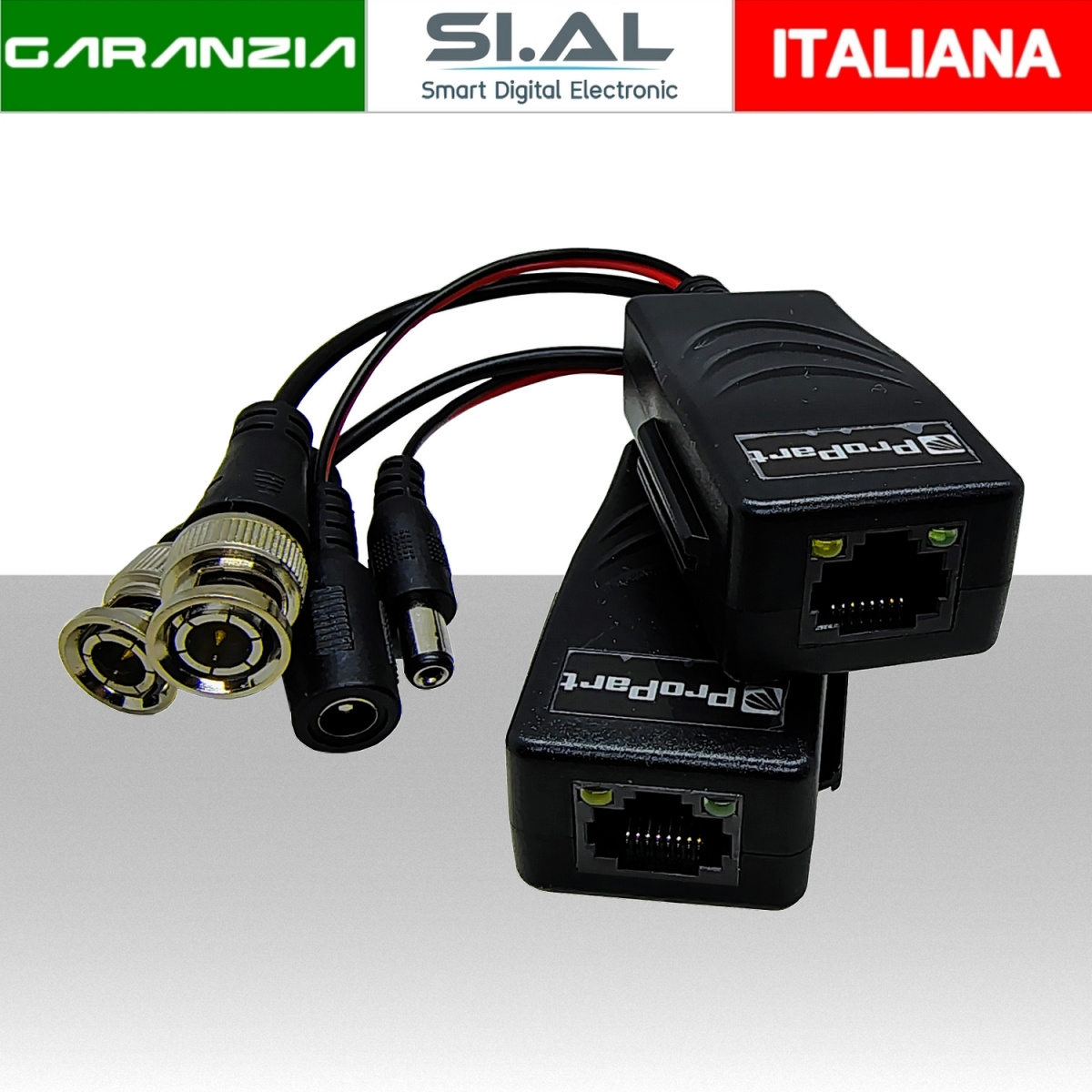 0534L Balun RJ45 BNC per telecamere analogiche