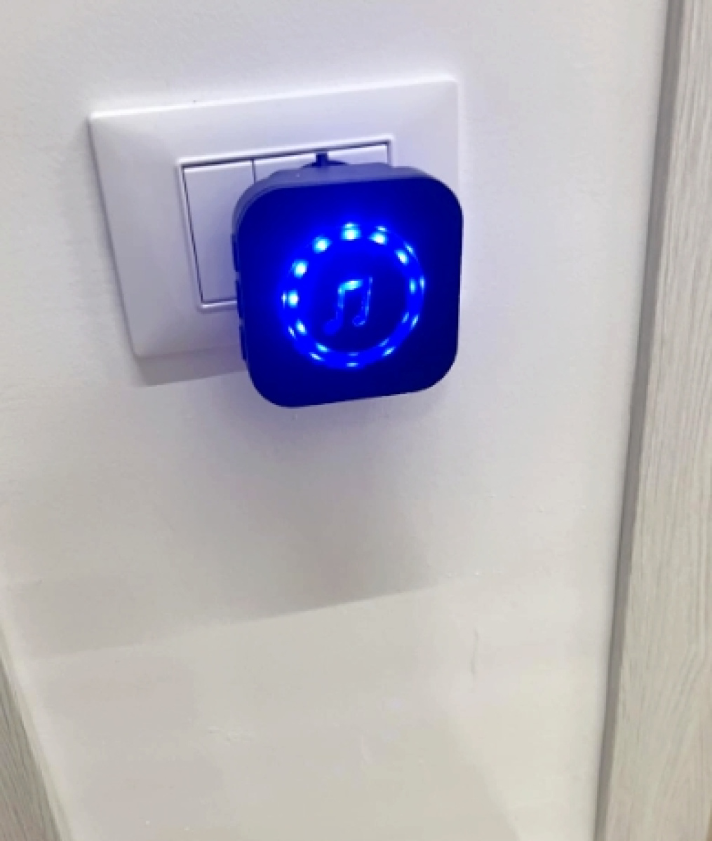 Campanello interno senza fili a batterie lunga distanza