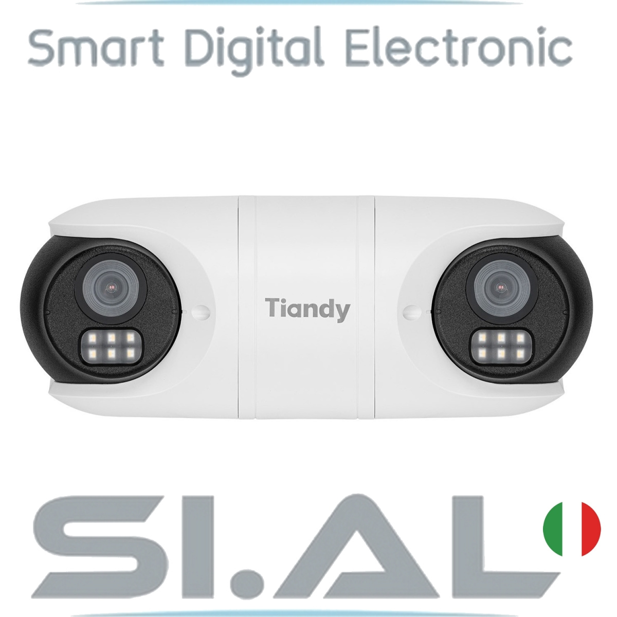 0539L Telecamera IP a doppio obiettivo 180 gradi regolabile