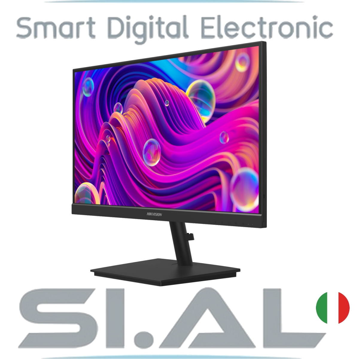 Monitor Hikvision 22 pollici per videosorveglianza