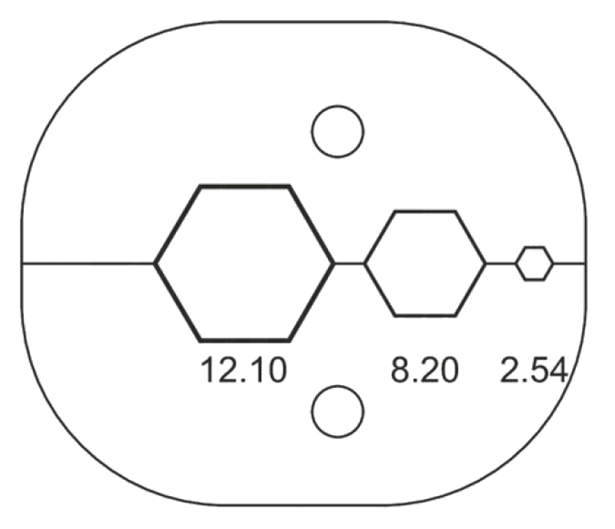Pinza crimpatrice per connettori cavo coassiale