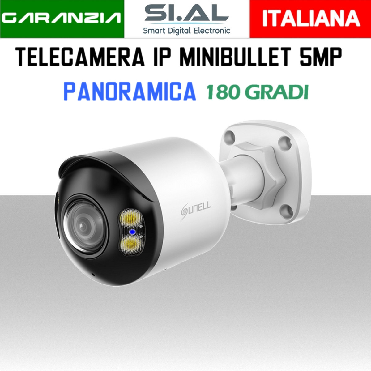 Telecamera panoramica bullet sunell 