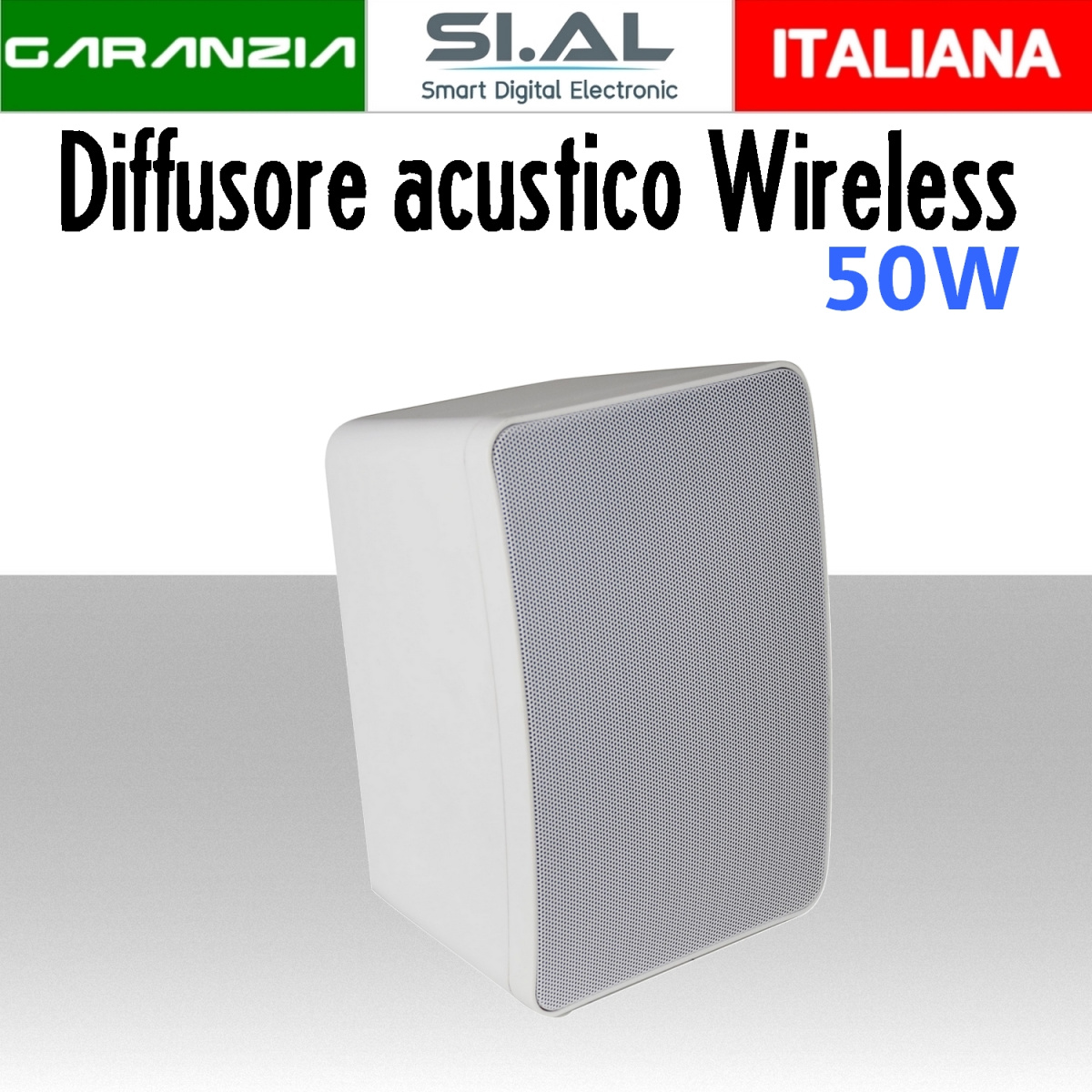 cassa wireless da parete 50w