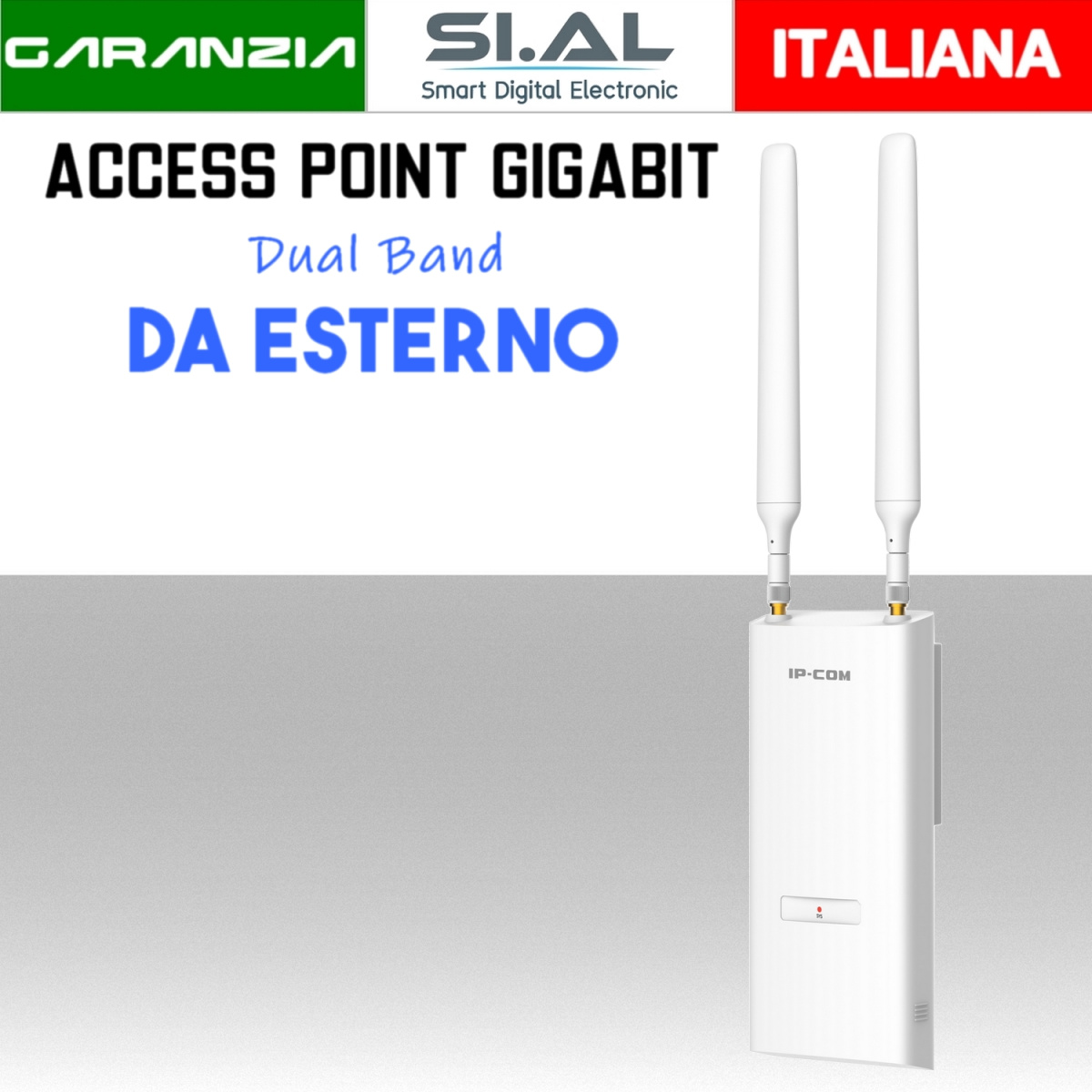 0521L Access Point Ripetitore Wi-Fi da Esterno Gigabit IP-COM 