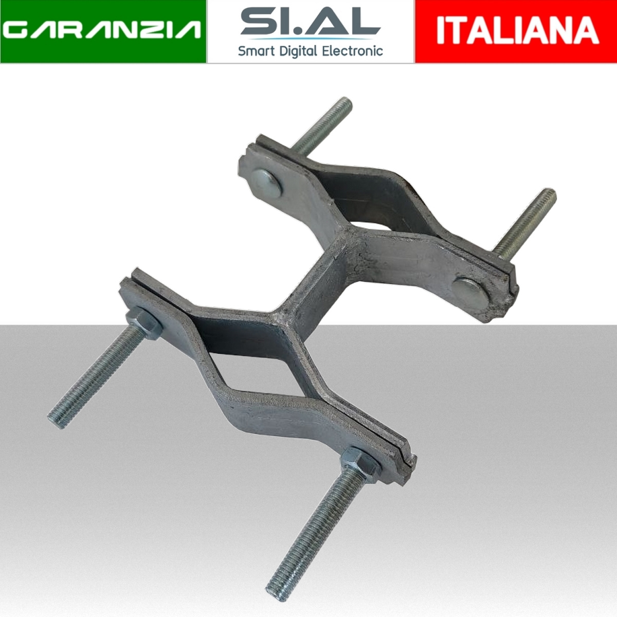 SA2323C cavallotto a 8 zincato dina fava ZN1142AZ