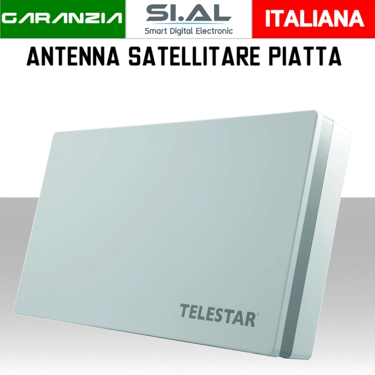 Antenna Satellitare piatta 1 uscita