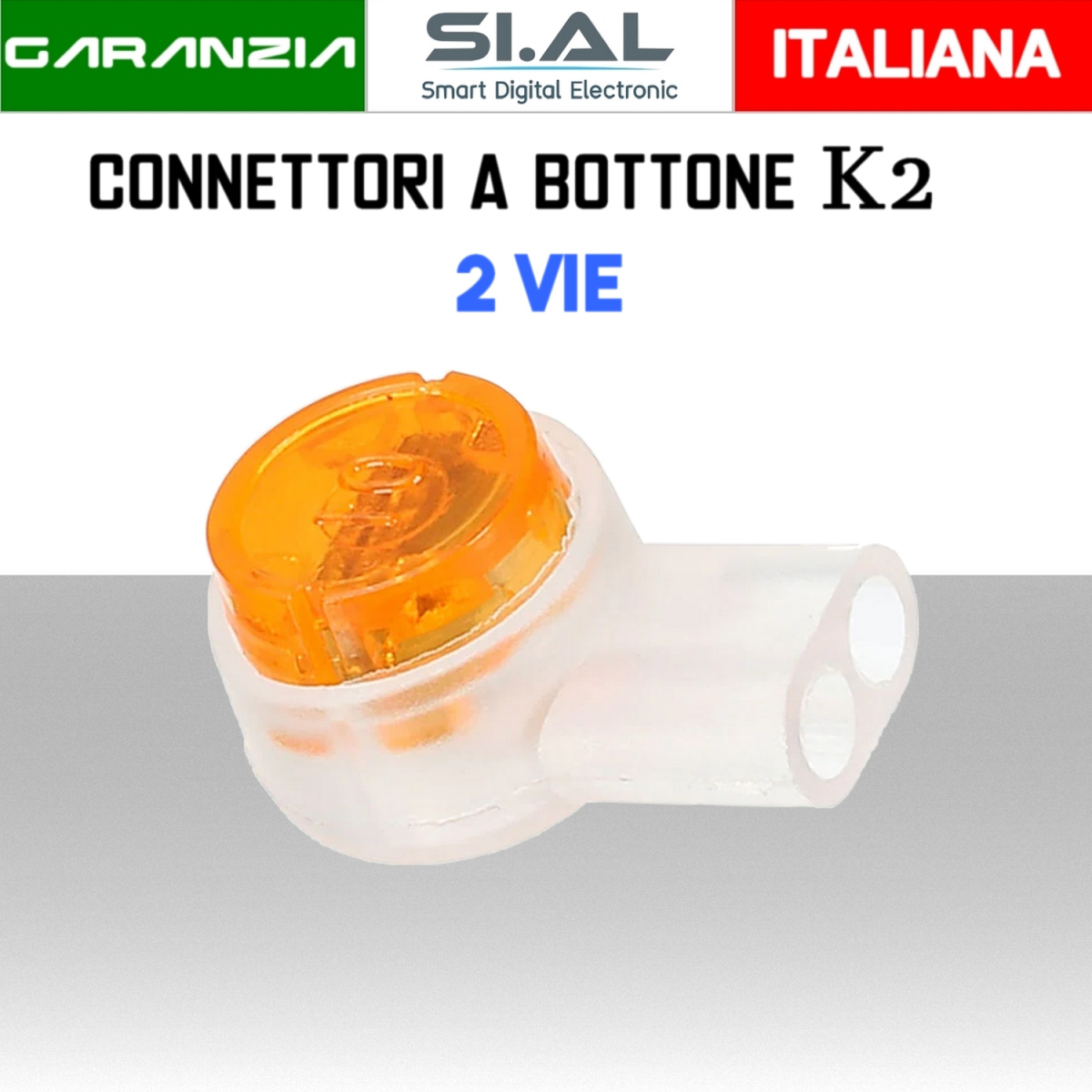 Connettori a bottone k2