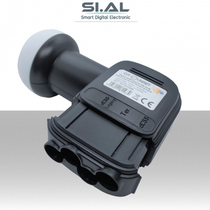 Octo 8 Porta LNB Con Livella -MK4 Satellite Scodella- Per Sky HD / Freesat