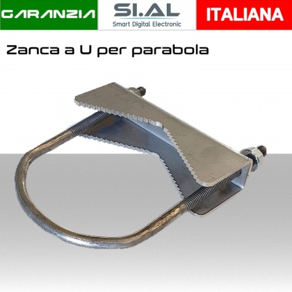 Zanca a U per parabola Zincatura a freddo