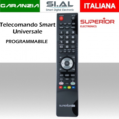 Telecomando universale 4 in 1 Superior per TV,STB,VCR,DVB-T2,DVB-S2