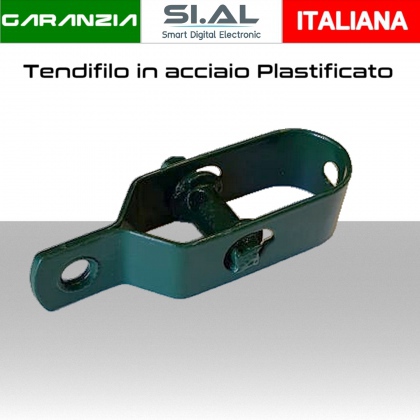 Tendifilo in acciaio Plastificato mm 90 Filo Max ø 4 mm