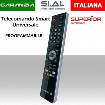 Telecomando universale 2 in 1 Superior per TV,STB,VCR,DVB-T2,DVB-S2 