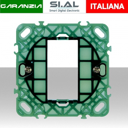 Supporto Vimar 1 modulo per scatole rotonde vimar Plana 14601