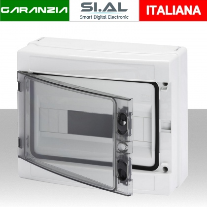 Quadro elettrico stagno 12 moduli Gewiss GW40103 protezione IP65 