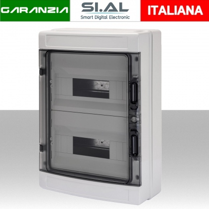 Quadro elettrico stagno 24 moduli Gewiss GW40104 protezione IP65 