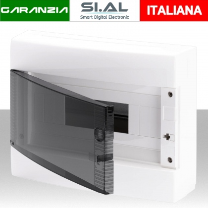 Quadro elettrico 12 moduli Gewiss GW40045 protezione IP40