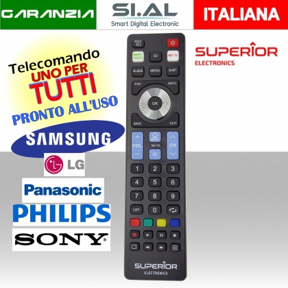 Telecomando universale per TV LG Samsung Sony Philips e Panasonic
