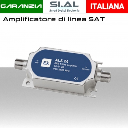 Amplificatore di linea SAT Classe A  18-25 dB