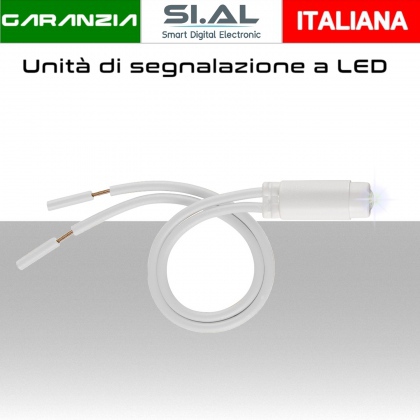 Vimar Spia luminosa LED Unità Segnalazione  250V 0,35W bianco Vimar 00936.250.W