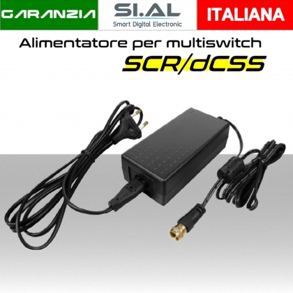 Alimentatore per multiswitch dCSS/scr 20V 3A per 16 derivate