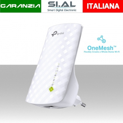 Extender WiFi Mesh TP-LINK AC750 dual band 750Mbps con porta LAN 