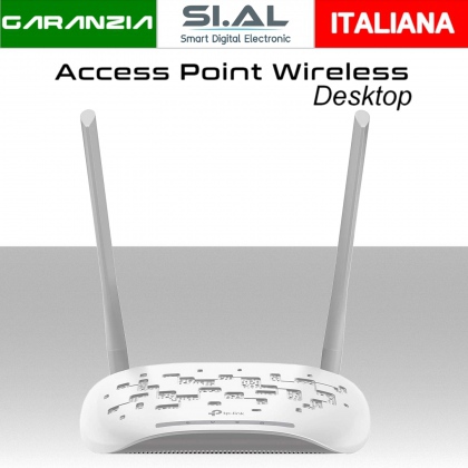 Potente Access point wifi dekstop da interno wireless fino 300Mbps con  supporto alimentazione PoE