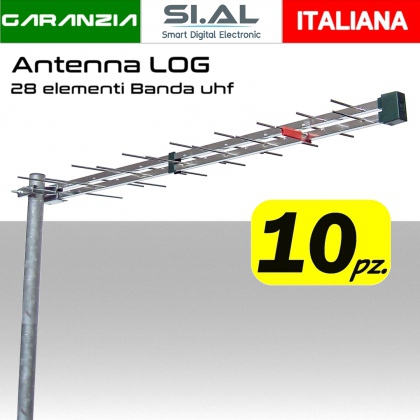Antenna TV logaritmica UHF Emme Esse 2148U ( pz.10 )
