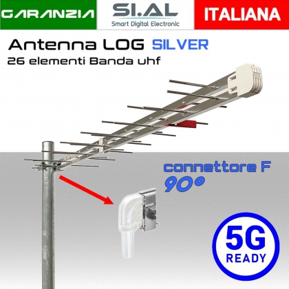 Antenna tv logaritmica UHF 5G Ready Emme Esse 2148U90