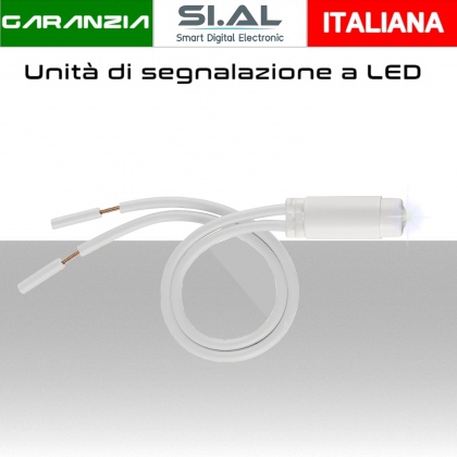Vimar Spia luminosa LED Unità Segnalazione  250V 0,35W bianco Vimar 00936.250.W