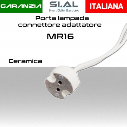 Portalampada adattatore per MR16