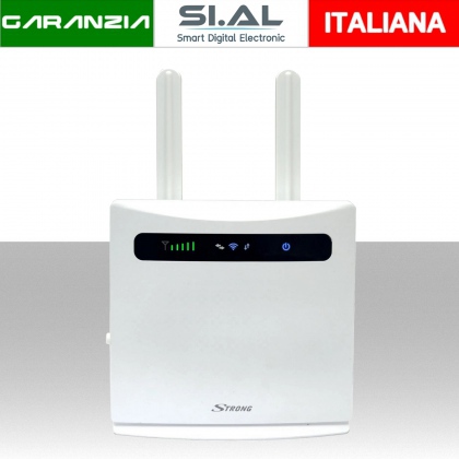 Router 4G per Sim internet WI-FI con 4 porte Lan Wireless 300Mbps 