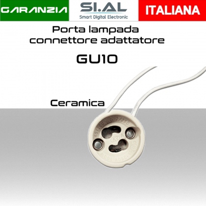 Portalampada adattatore per GU10