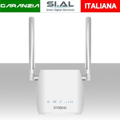 Router 4G per Sim internet WI-FI con 1 porta Lan Wireless 300Mbps