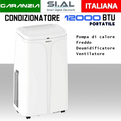 Condizionatore portatile con pompa di calore Comodo 12000 BTU